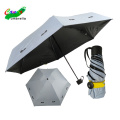tamaño de bolsillo 5 plegable pequeño sol paraguas personalizado al por mayor
